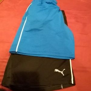 2 pair Puma Athletic Shorts